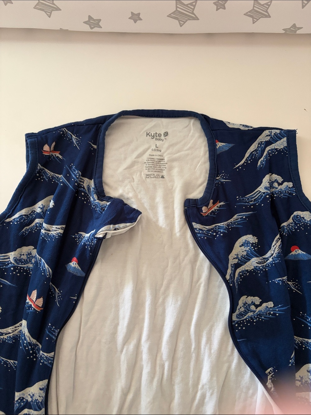 Kyte BABY 0.5 TOG footie sleep sack - Picture 2 of 3
